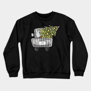 mixed pattern christmas Crewneck Sweatshirt